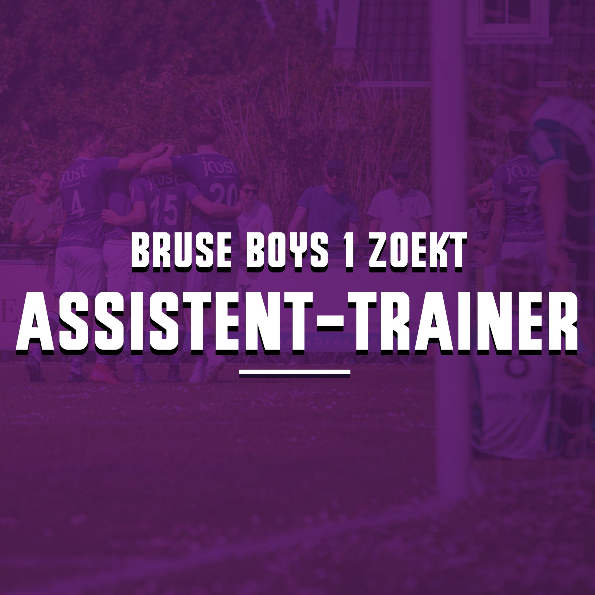 Zoektocht naar nieuwe assistent trainer Bruse Boys 1